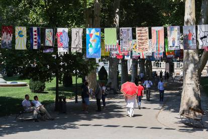 U Zagrebu počeo Festival umjetničkih zastavica