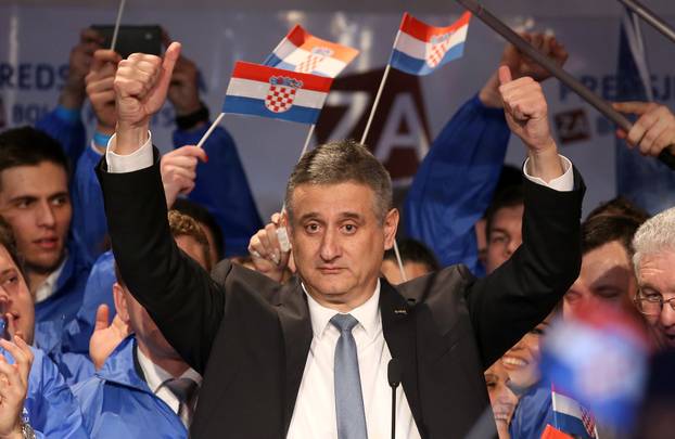 ARHIVA - 11.01.2015. Kolinda Grabar Kitarovi? je izabrana za prvu predsjednicu Republike Hrvatske 