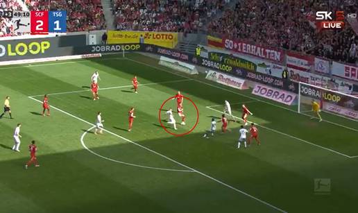 VIDEO Pogledajte novi gol Andreja Kramarića u Bundesligi!