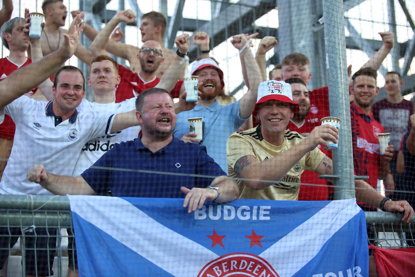 Rijeka: NavijaÄi na nogometnoj utakmici pretkola Europske lige izmeÄu Rijeke i Aberdeena