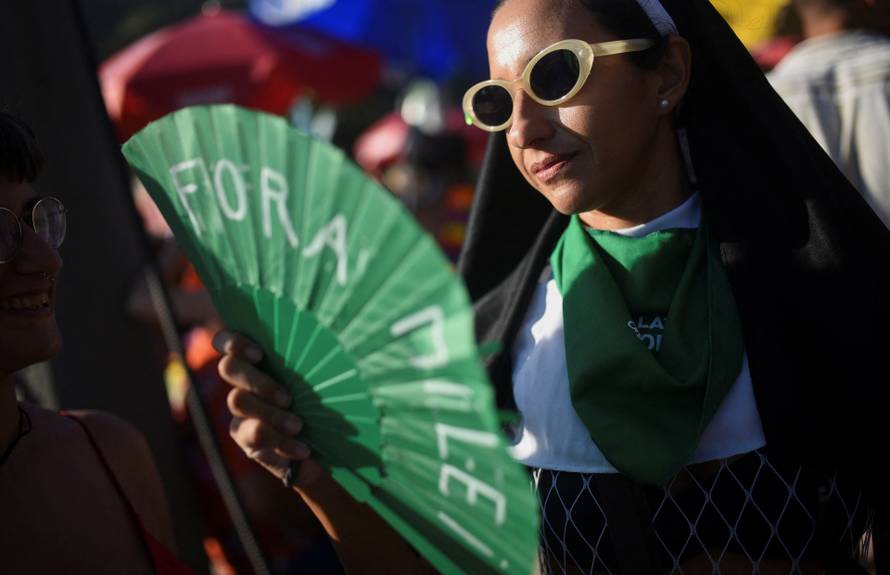 International Women's Day, in Rio de Janeiro