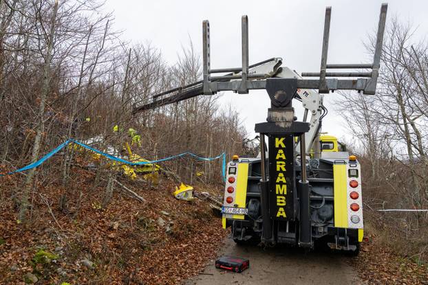 Počelo je uklanjanje turskog Airtractora koji je pao kod Senja