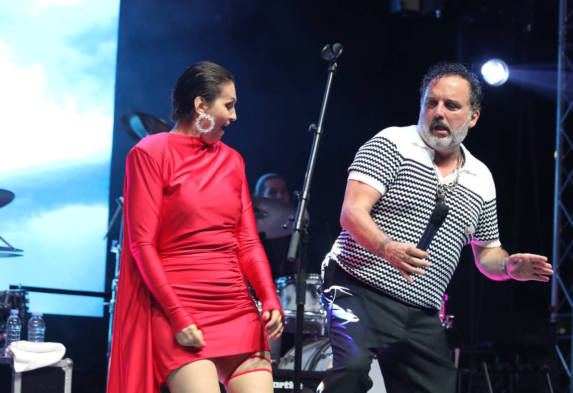 Nina Badrić i Tony Cetinski održali koncert u Šibeniku