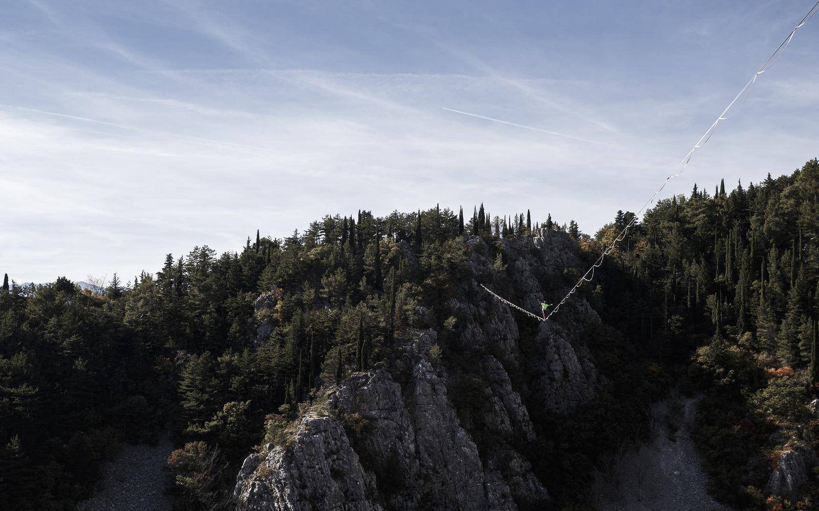 Imotski: Slackline iznad Modrog jezera