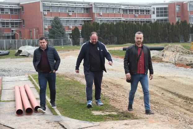 24SATA Bjelovar: Radovi na izgradnji atletskog stadiona