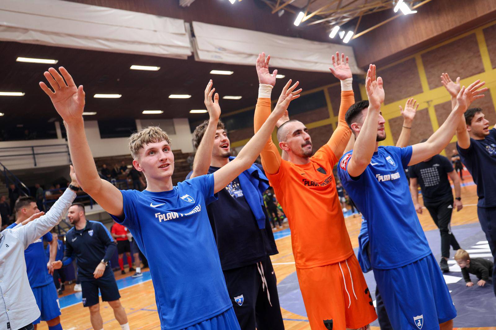 Zagreb: Hrvatski malonogometni superkup 2024., polufinale, MNK Futsal Dinamo - MNK Stanoinvest Futsal Pula