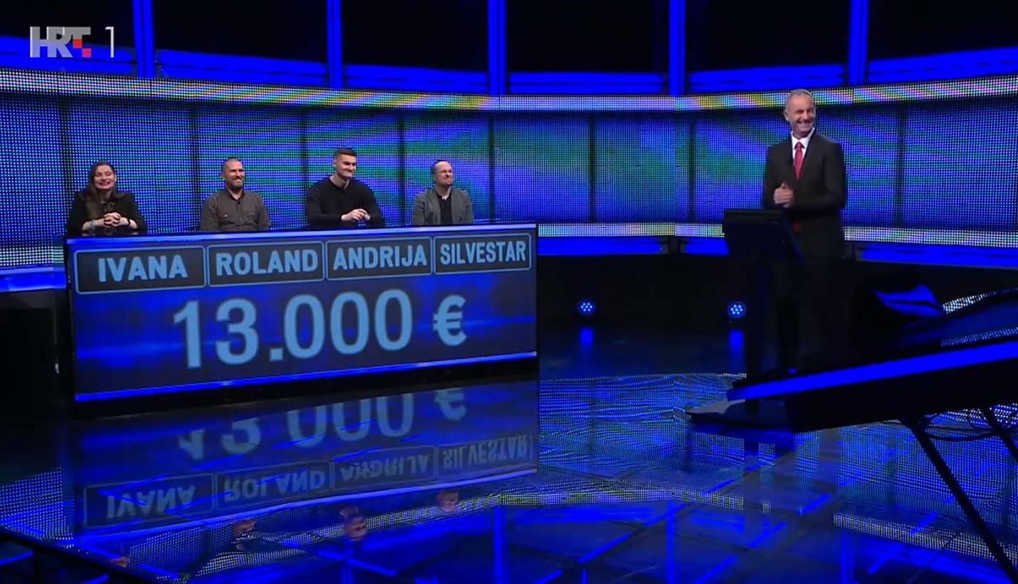 Kotiga 'zapeo' na 14. pitanju i izgubio. Kandidati uzeli 13.000 eura, a evo što lovac nije znao...