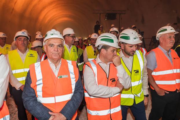 Oleg Butković sudjelovao je  na svečanosti proboja tunela Kozjak, u sklopu projekta „Novi ulaz u Split“
