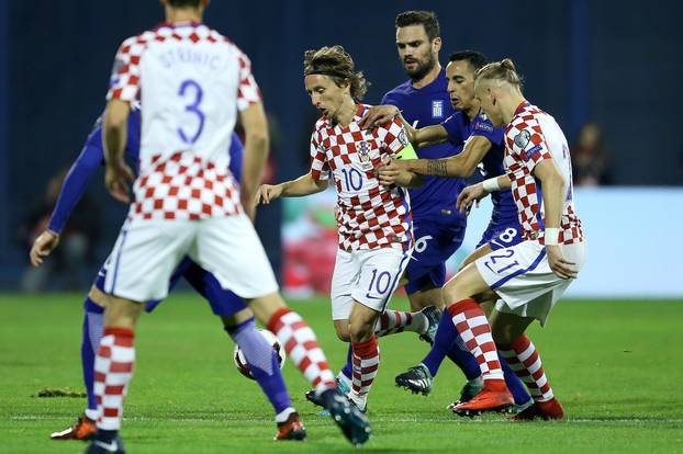 Zagreb: Hrvatska pobijedila 4:1 u prvoj utakmici doigravanja za SP u Rusiji protiv Gr?ke