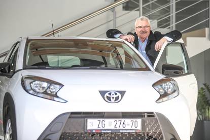 Ivan je osvojio Toyotu Aygo X:  'Hvala 24sata. Auto je super'