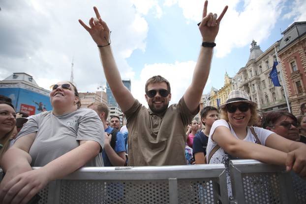 Zagreb: Trg je spreman za doček Babay Lasagne 