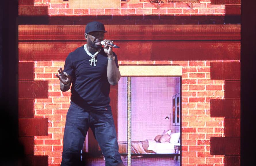 50 cent nastupio u Areni Zagreb