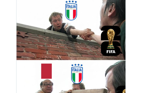 FOTO Dru&scaron;tvene mre&zcaron;e pune su memova koji ismijavaju poraz Italije u Zenici: 'Pasta la vista!'