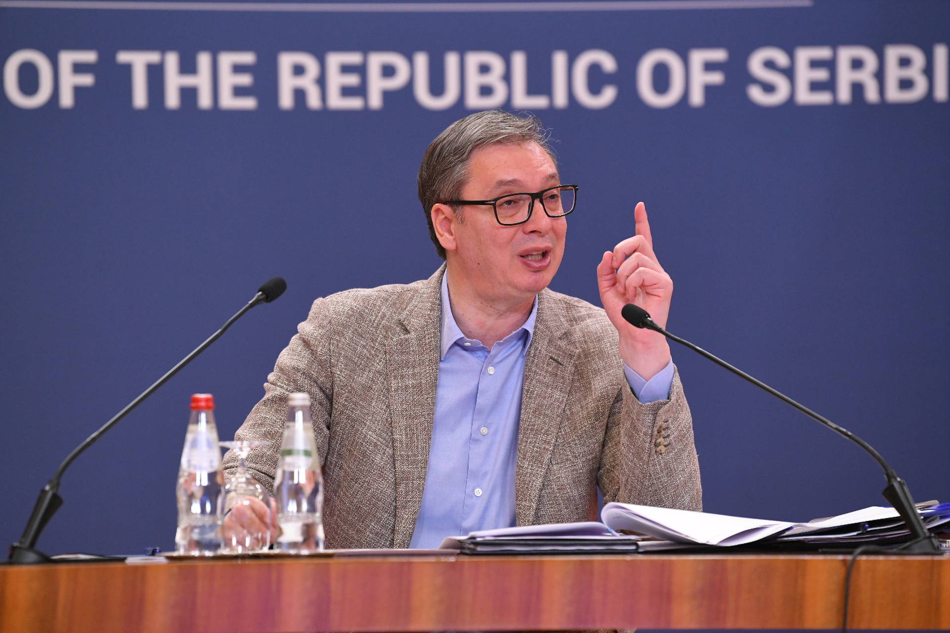 Beograd: Predsjednik Aleksandar Vučić obratio se građanima Srbije