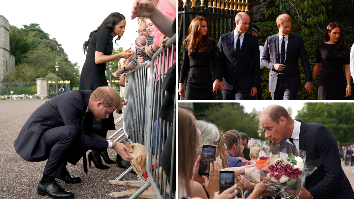 Ponovno na okupu: Princ Harry i William sa suprugama izašli pred dvorac i  pričali s ljudima | 24sata