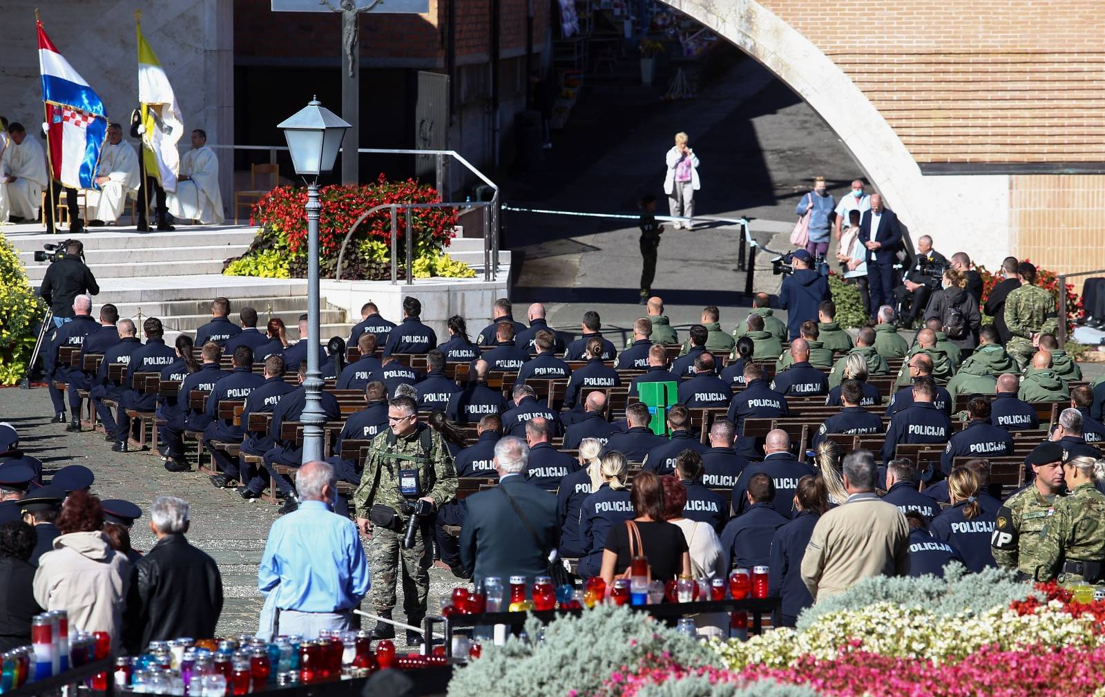 28. hodočašće Hrvatske vojske, policije i branitelja u Mariju Bistricu