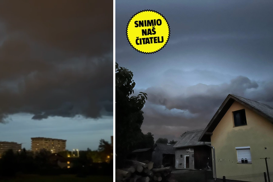 Olujno nevrijeme nad Zagrebom i okolicom