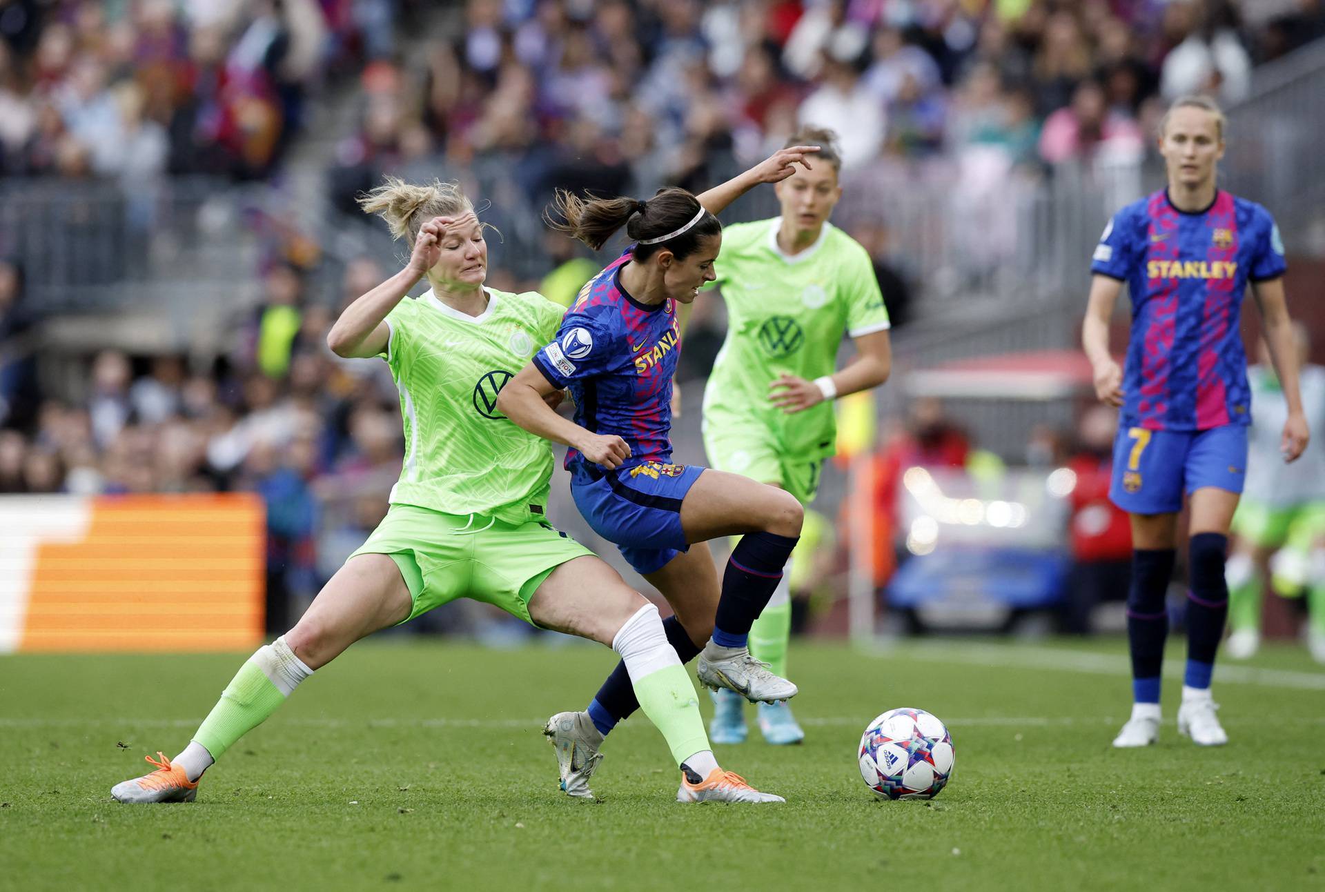 Women’s Champions League - Semi Final - First Leg - FC Barcelona v VfL Wolfsburg