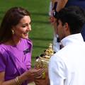 Kate Middleton uručila trofej pobjedniku Wimbledona