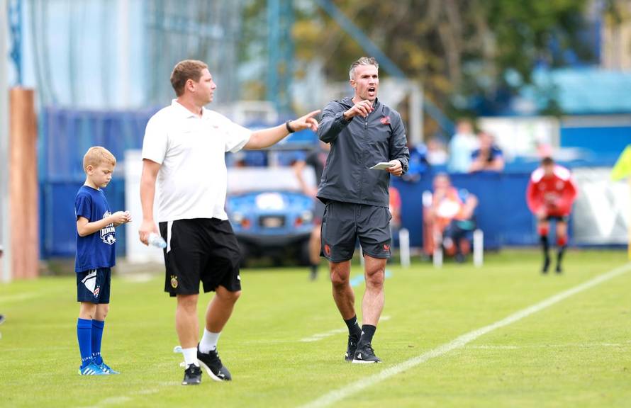 Zagreb: Mladen Ramljak 2023. Grupa B: Rapid - Feyenoord