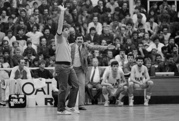 Druga utakmica finala play-offa Prvenstva Jugoslavije 1986. godine, KK Cibona - KK Zadar
