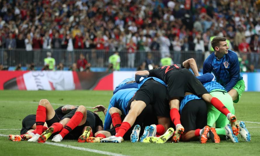 World Cup - Semi Final -  Croatia v England