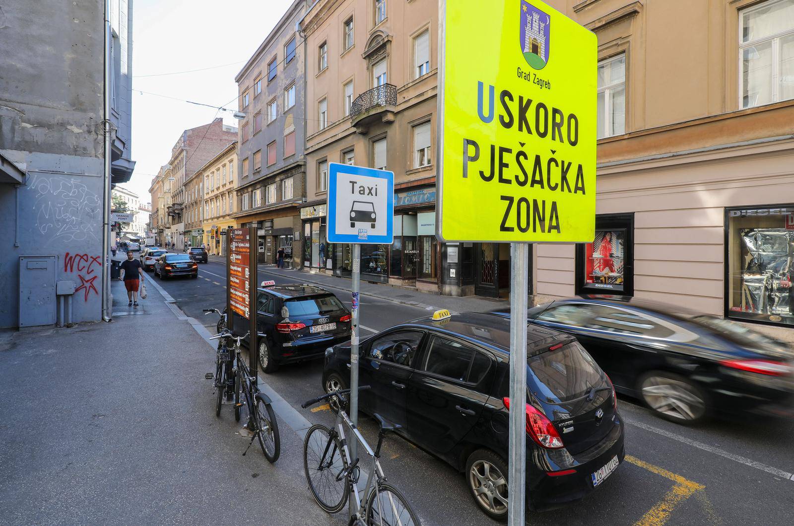 U centru Zagreba uspostavlja se nova pješačka zona