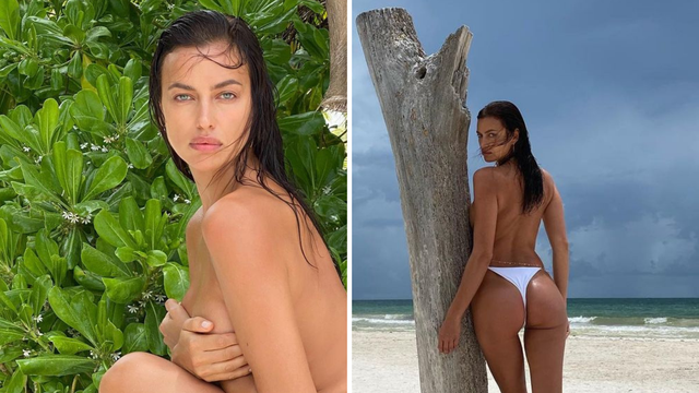 Irina Shayk zavodi u toplesu i tangama, fanovi joj poručuju: 'Kanye ne gubi, bolja si od Kim'