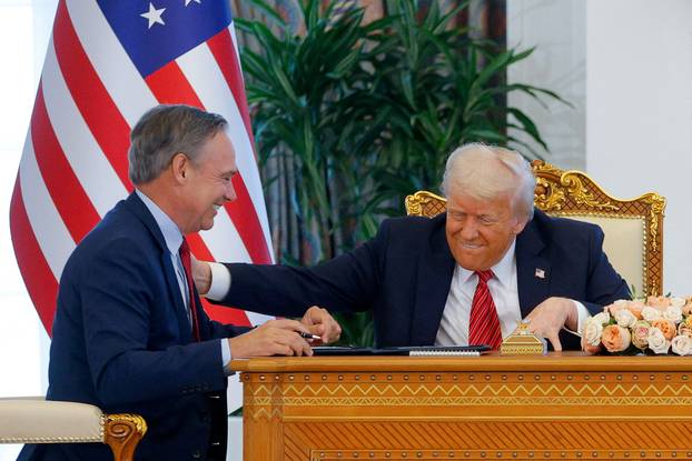 U.S. President Trump visits Qatar