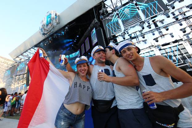Split: Posjetitelji uživaju u petom izdanju Ultra Europe Festivala na stadionu Poljud