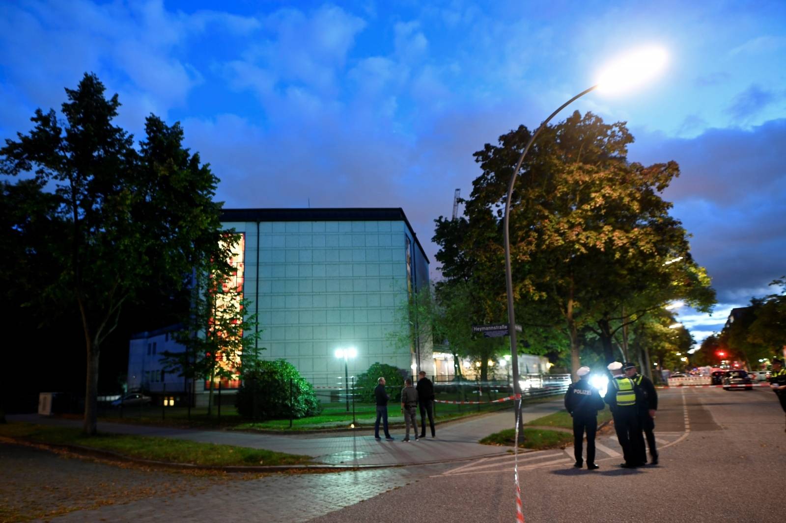 Anti-Semitic attack at Hamburg synagogue