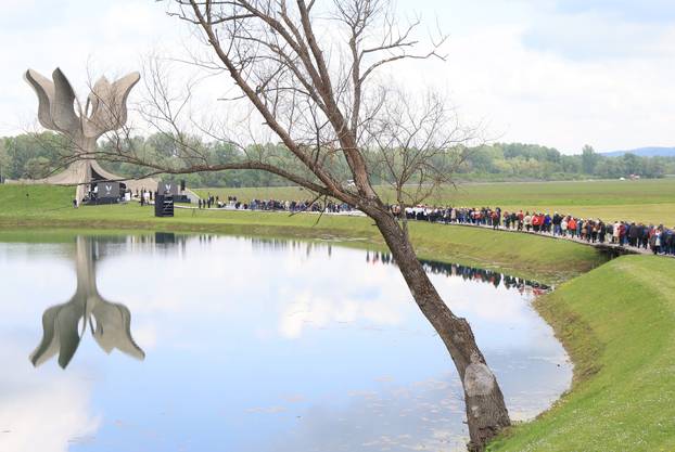 Komemoracija "Sjećanje za budućnost" u Spomen-području Jasenovac