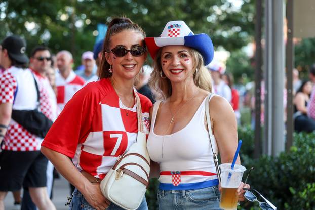 SP 2026 Dallas: Velika povorka hrvatskih navijača u Dallasu uoči utakmice Engleske i Hrvatske na Svjetskom prvenstvu