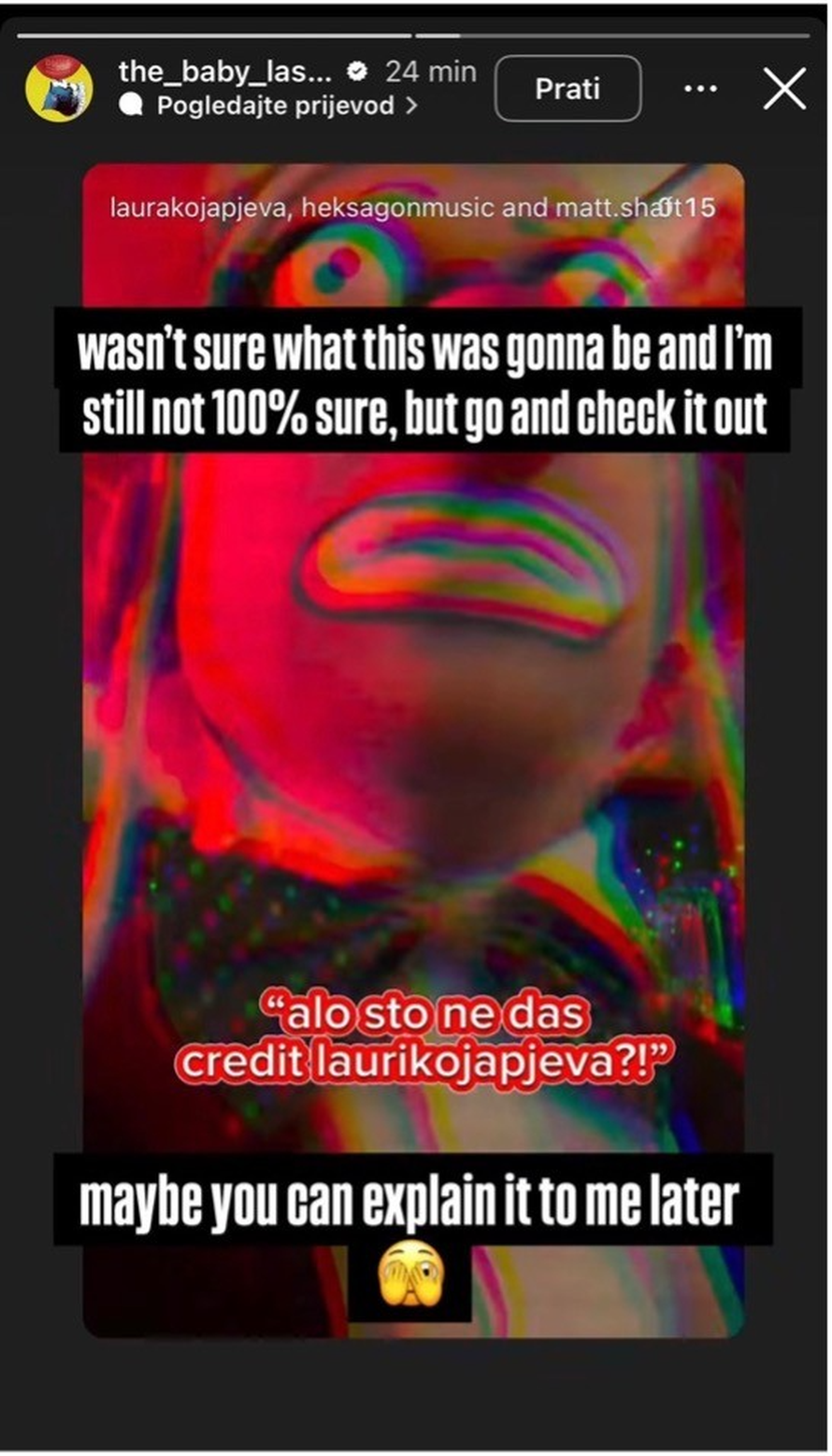 Par s Dore objavio je pjesmu o Baby Lasagni: 'Zašto se niste s ovime natjecali? Pobijedili bi!'