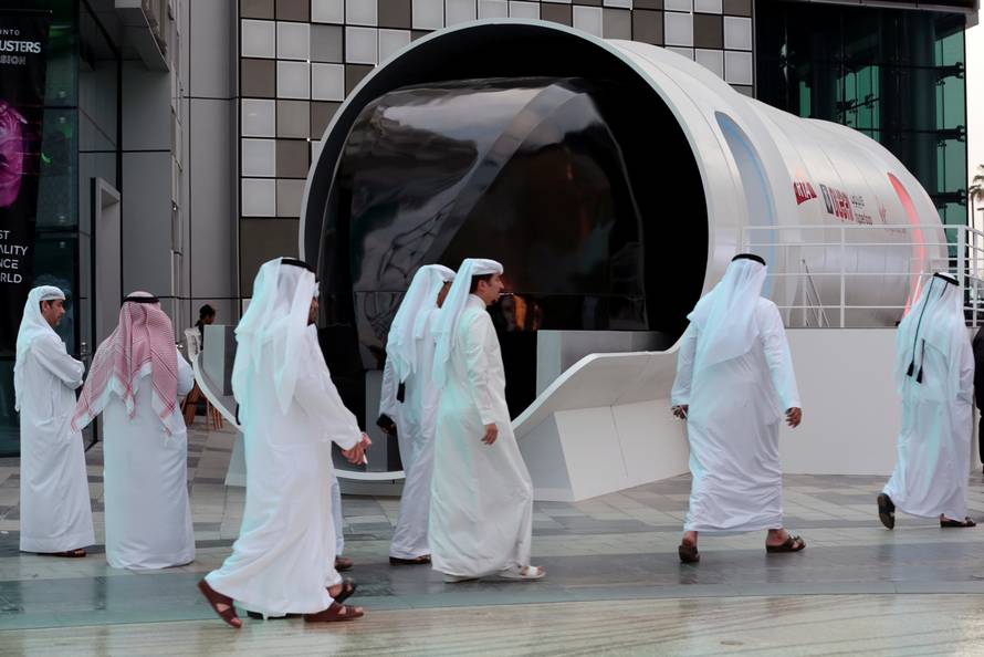 RTA unveil the design model of the hyperloop in Dubai