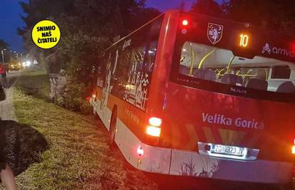 Strani državljanin autobusom sletio u kanal u Velikoj Gorici: 'Ubacio je u krivu brzinu'