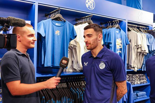 Zagreb: Otvorenje novog Dinamovog fan shopa