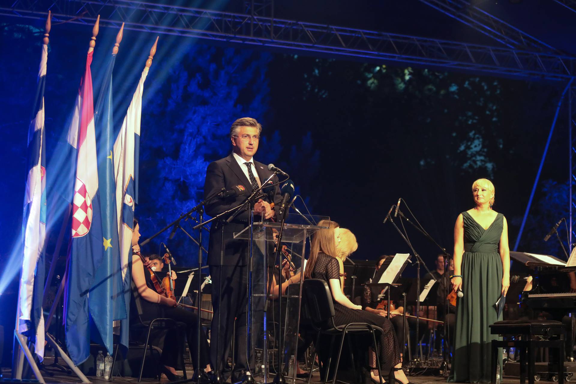 Osječko ljeto kulture otvorio je predsjednik Vlade Andrej Plenković