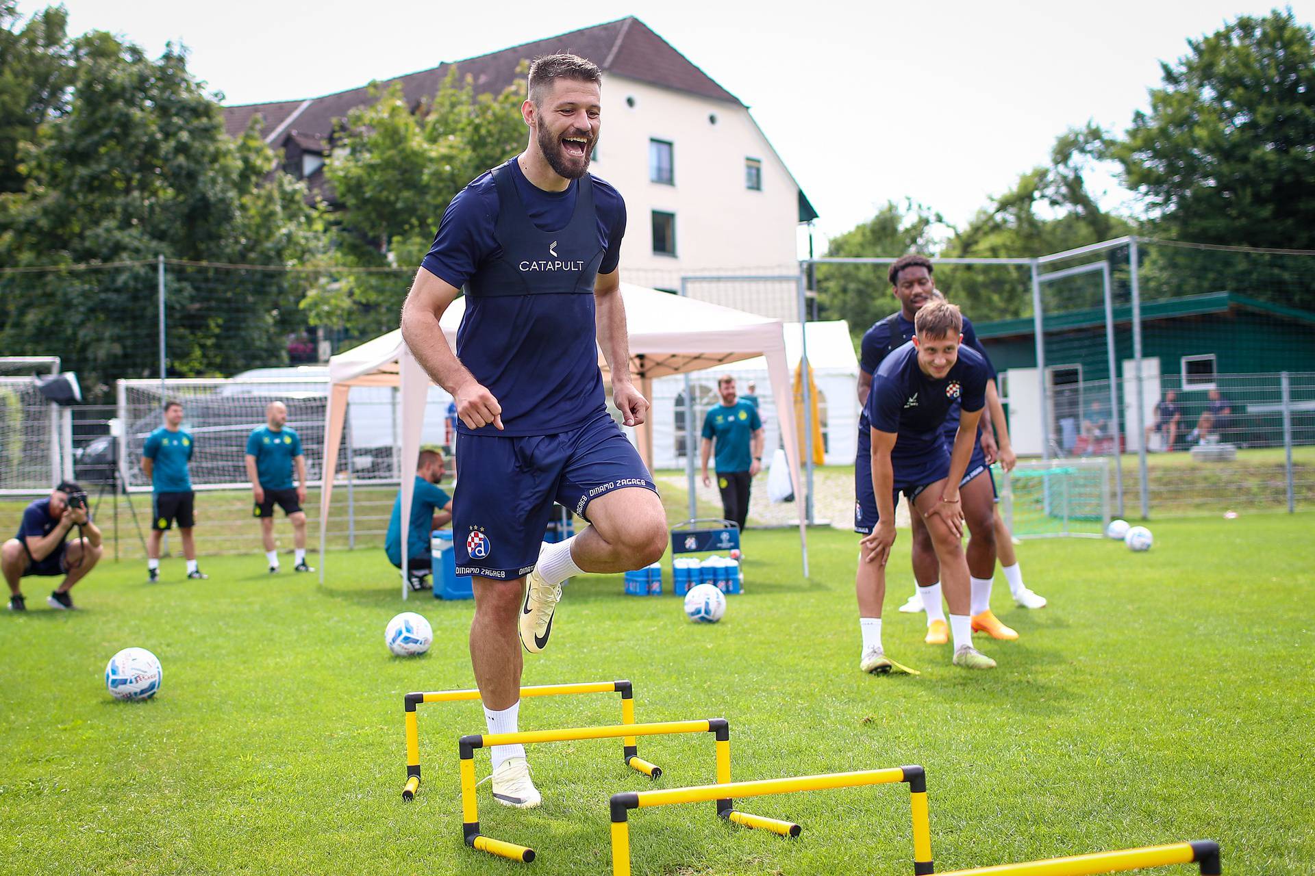 Bad Radkersburg: Trening igrača GNK Dinamo na pripremama u Austriji