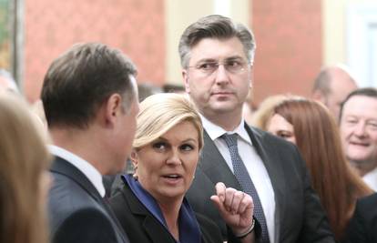 Kad je Plenkiju teško, najbolje ga utješi predsjednica Kolinda