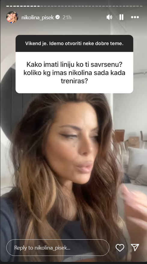 Nikolina Pišek otkrila ljubavni status: 'Stvarno se ne žalim'