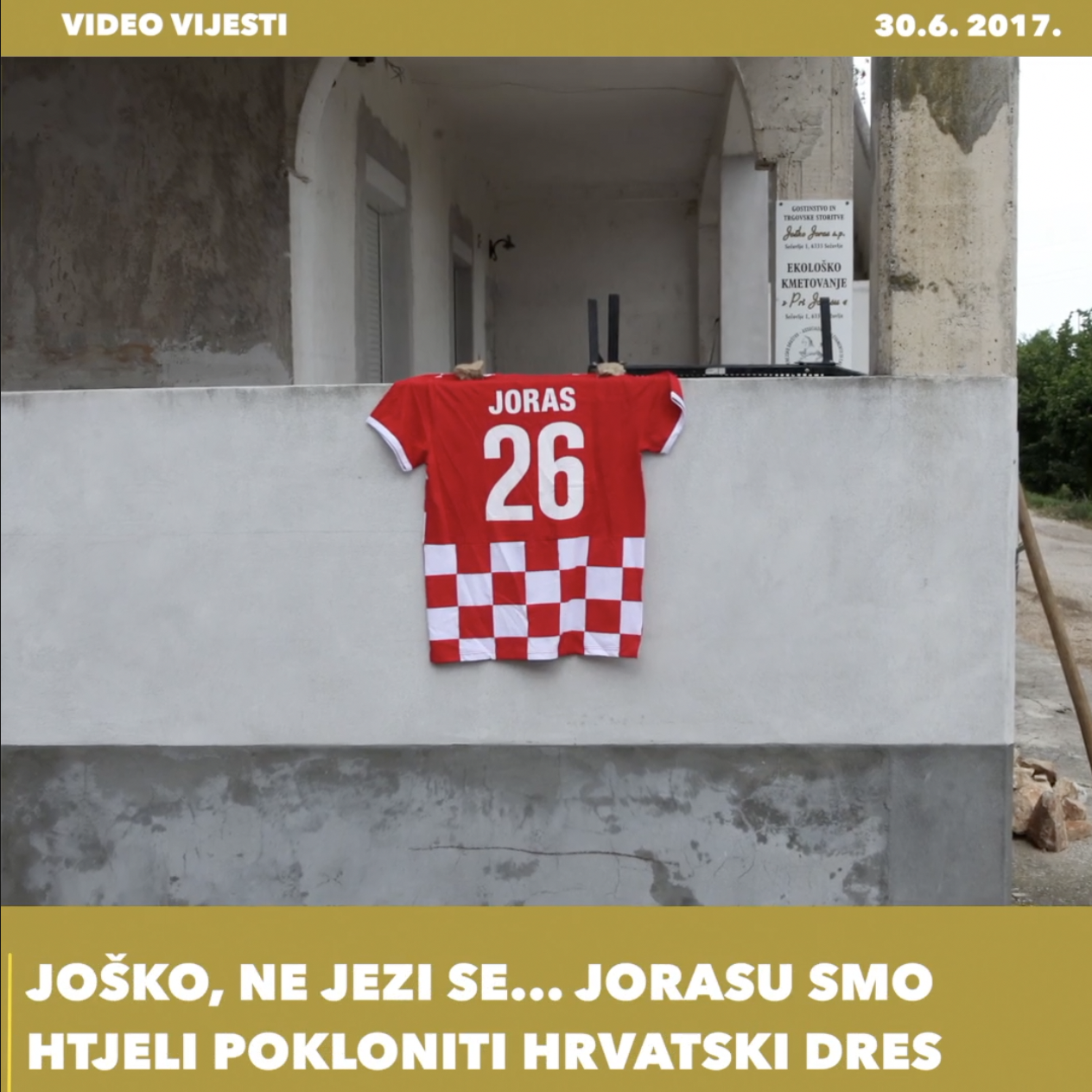 Video: Jorasov frend s oružjem u rukama urla i zove na izbore