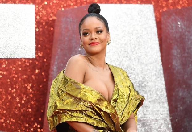 Rihanna at the Oceans 8 film Premiere