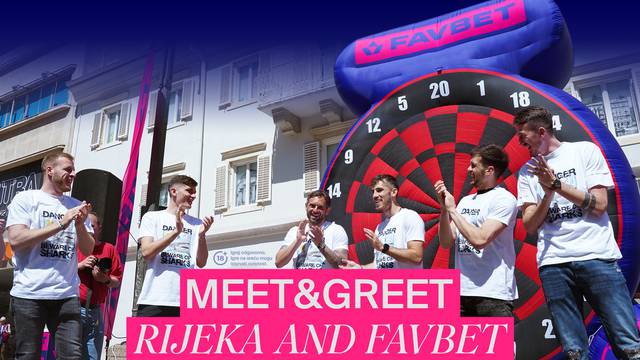 Igrači NK Rijeke razveselili su svoje fanove na Favbetovom Meet&Greet eventu u Rijeci
