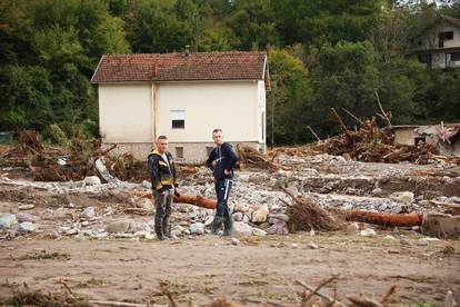 FOTO Bujica potopila Buturović Polje: Kuće su uništene, sve je prekriveno gustim muljem