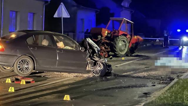 Detalji nesreće u Pitomači: Traktorist poginuo u sudaru, vozač BMW-a imao 2 promila