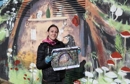 Ježeva kućica na Bundeku: Mural koji će uveseljavati sve