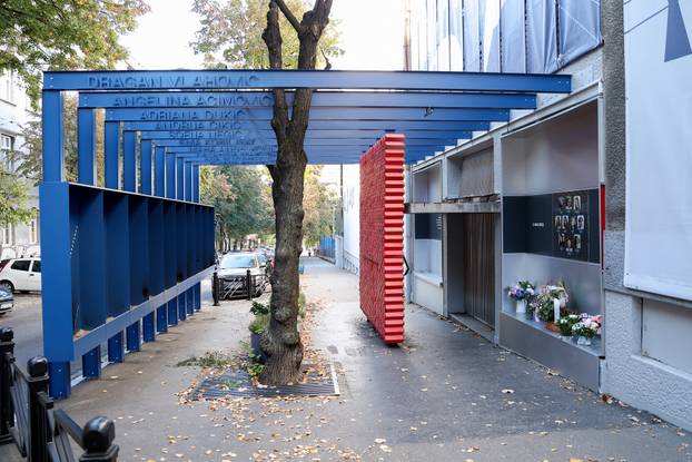 Beograd: Zgrada O&Scaron; 'Vladislav Ribnikar'