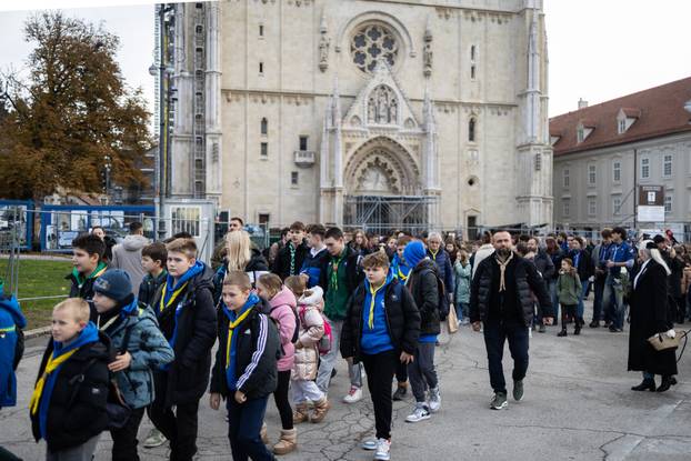 Zagreb: Predsjednik Sabora na ceremoniji donošenja Betlehemskog svjetla mira