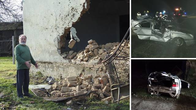 'Strašan je prasak bio': Autom probili zid, poginuo mladić (19)